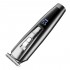 Mens Hair Clipper Cordless Rechargeable LCD Display Electric Trimmer Shaver Kit