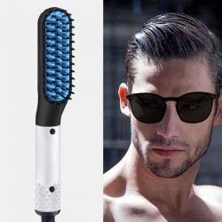 Men's Straight Hair Comb Multi-function Comb Beard Style Straight Hair Comb Beard Style Combing Hair Comb Ceramic Straightener
