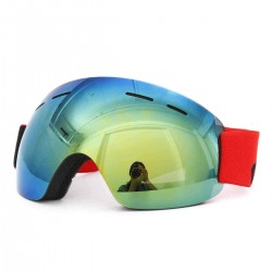 Mens Womens Ski Snow Goggles Snowboarding Skating Double Lens Anti-Fog UV Protection