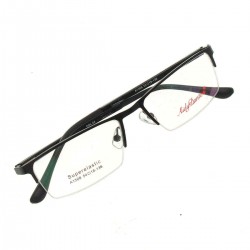Metal Half Rimless Reading Glasses Myopic Eyewear Frame