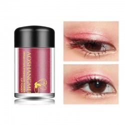 Metal Pearlescent Eyeshadow Powder Shimmer Glitter Eye Shadow Long-Lasting Eye Makeup Powder Beauty
