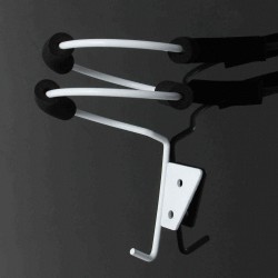 Metal Spiral Blow Hair Dryer Stand Flat Hair Holder Wall Mount Hang Holder Organizer