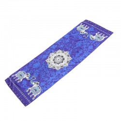 Microfiber Non Slip Yoga Mat Towel Fitness Sports Printed Blanket Carpet 183x63cm