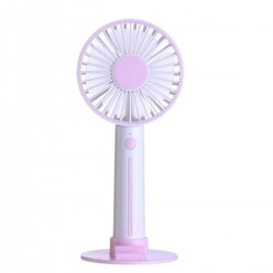 Mini Portable Handheld Fan USB Rechargebale Desktop Fan With Mobile Phone Pen Holder Makeup Mirror