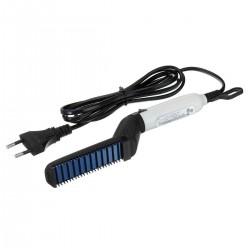 Minleaf Quick Beard Straightener Multifunctional Hair Comb Curling Curler Show Cap Men