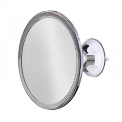 Mrosaa Fogless Shower Mirror for Shaving 360° Rotation Bath Mirror Anti-Fog Mirrors for Makeup