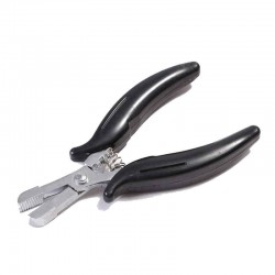 Multi-Function Pro Hair Extension Pliers Flat Straight Head Stainless Steel Tool