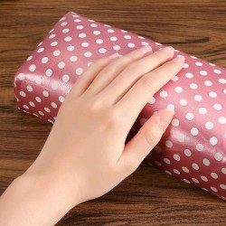 Multicolors Nail Pillow Manicure Tool Leather Hand Pendant Home Salon Comfortable
