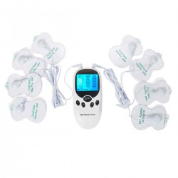Muscle Stimulator Electric Massager Machine Dual Channel Massager Acupuncture Physiotherapy Body Circulation Relieves Pain