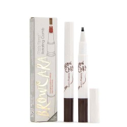 Music Flower Eyebrow Tattoo Pen Brow Ink Pencil Defined Makeup Powder Waterproof