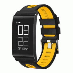 N109 OLED Blood Pressure Heart Rate Health Monitor IP67 Waterproof Smart Watch Bracelet