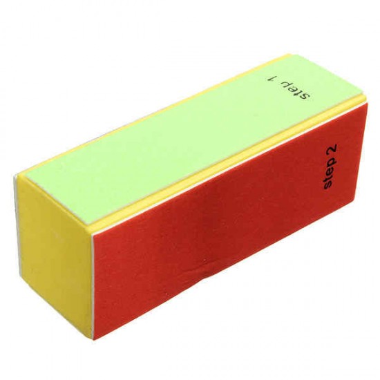 Nail Art 4 Step Buffer Sanding File Blocks Buffers