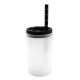 Nail Art Brush Plastic Cleaner Cup UV Acrylic Gel Pen Pot