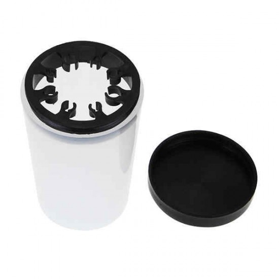 Nail Art Brush Plastic Cleaner Cup UV Acrylic Gel Pen Pot