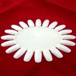 Nail Art False Fake Tips Display Practice Tool Wheel