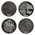 Nail Art Image Stamp Plates Polish Stamping Template DIY