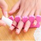 Nail Art Soft Finger Toe Separator Pedicure Tool