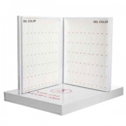 Nail Art UV Gel Tips Display Card Chart Book Hundreds Salon Studio Polish Colors Holder Set