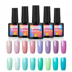 Nail Gel Polish Soak-off UV Gel Colorful Led Nail Polish Gel Varnish Pure Color Series