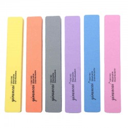 Nail Polish Sponge Sanding Nail Files Buffer Tool Washable Gradient