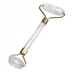 Natural Crystal Stone Face Beauty Massage Roller Tool Body Spa Therapy