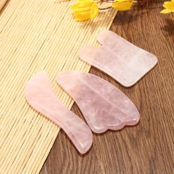 Natural Gua Sha Guasha Facial Scraping Manual Massage Tool Quartz Jade Board Massager