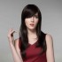 Natural Long Virgin Remy Medium Side Bang Capless Mono Top Human Hair Wig 8 Colors