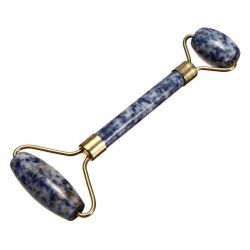 Natural Stone Facial Beauty Massage Roller Body Neck Spa Therapy Health Tool