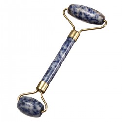 Natural Stone Facial Beauty Massage Roller Body Neck Spa Therapy Health Tool