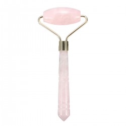 Nature Crystal Single Head Beauty Roller Anti Wrinkles Facial Massage Stick