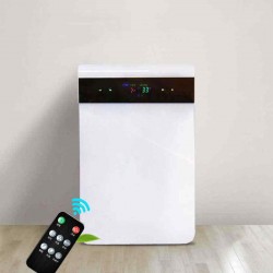 Negative Ion Air Purifier Cleaner Remote Control Timer HEPA Dust Allergies Odor