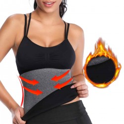 Neoprene Waist Trainer Sweat Sauna Workout Corset Waist Belt Body Shaper Slimming