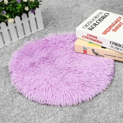 Non-Slip Bath Bedroom Shower Round Mat Rug Soft Plush Floor Door Carpet (5 colors)