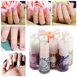Non-toxic Nail Polish Water-based Peelable Green Gel Oil Decoration