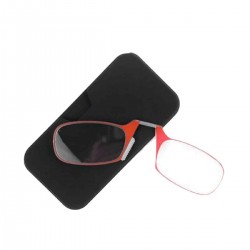 Nose Clip Thin Portable Reading Glasses for Men Optical Glasses for Women With Box Wallet Mini Reading Sticky Mobile Phone