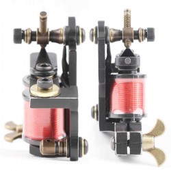 OCOOCOO T250A Professional Shader Tattoo Machine 8000 R/Minute Cast Iron Black