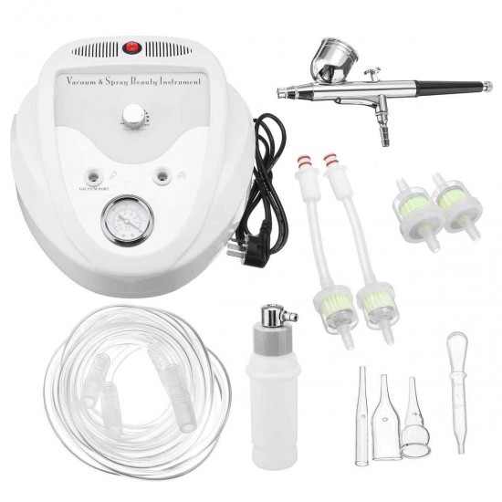 Oxygen Facial Sprayer Blackhead Suction Beauty Machine 0.2-0.3mm Airbrush Skin Rejuvenation Oxygen Facial Sprayer Blackhead Suction Beauty Machine 0.2-0.3mm Airbrush Skin Rejuvenation