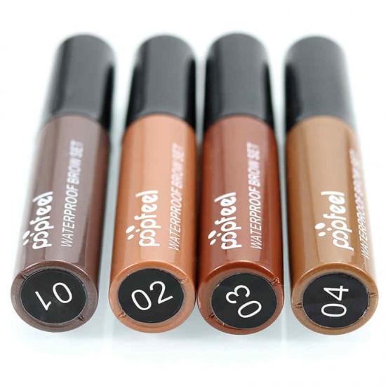POPFEEL Brown Eyebrow Dyed Cream Enhancer Gel Eye Makeup Colored Black Coffee Waterproof 4 Colors POPFEEL Brown Eyebrow Dyed Cream Enhancer Gel Eye Makeup Colored Black Coffee Waterproof 4 Colors