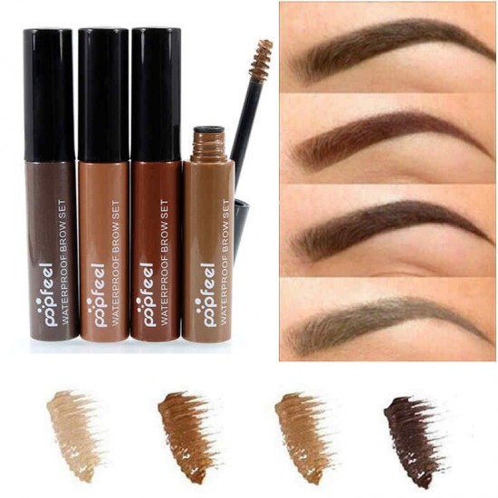 POPFEEL Brown Eyebrow Dyed Cream Enhancer Gel Eye Makeup Colored Black Coffee Waterproof 4 Colors POPFEEL Brown Eyebrow Dyed Cream Enhancer Gel Eye Makeup Colored Black Coffee Waterproof 4 Colors