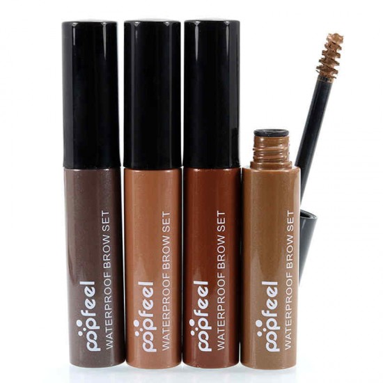 POPFEEL Brown Eyebrow Dyed Cream Enhancer Gel Eye Makeup Colored Black Coffee Waterproof 4 Colors POPFEEL Brown Eyebrow Dyed Cream Enhancer Gel Eye Makeup Colored Black Coffee Waterproof 4 Colors