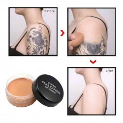 POPFEEL Full Cover Concealer Face Eye Lip Creamy Tattoo Make-up Concealer Cream Foundation