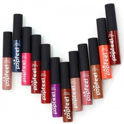 POPFEEL Liquid Matte Lipstick Pen Lip Glaze Gloss Lasting Waterproof Smudge Makeup Moisturizing