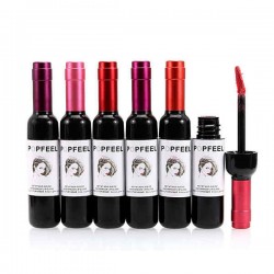 POPFEEL Wine Bottle Liquid Matte Lipstick Pen Long Lasting Waterproof Smudge Makeup Lip Gloss