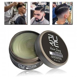 PURC Hair Clay Hubee Men's Hair Styling Wax High Hold Barber Styling Pomade