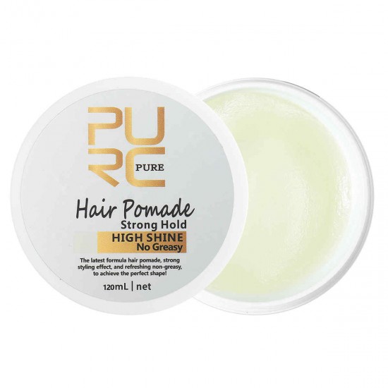 PURC Organic Man Hair Wax Mud 120ml Styling Wax DIY Bright Strong Hold Pomade PURC Organic Man Hair Wax Mud 120ml Styling Wax DIY Bright Strong Hold Pomade