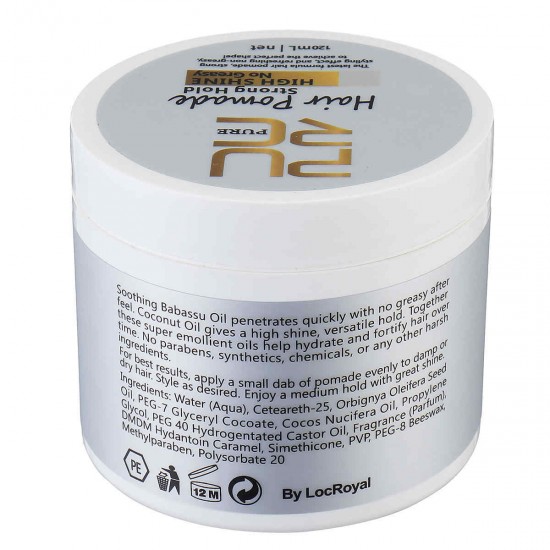 PURC Organic Man Hair Wax Mud 120ml Styling Wax DIY Bright Strong Hold Pomade PURC Organic Man Hair Wax Mud 120ml Styling Wax DIY Bright Strong Hold Pomade