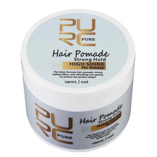 PURC Organic Man Hair Wax Mud 120ml Styling Wax DIY Bright Strong Hold Pomade PURC Organic Man Hair Wax Mud 120ml Styling Wax DIY Bright Strong Hold Pomade
