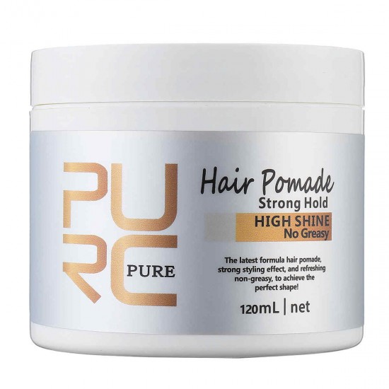 PURC Organic Man Hair Wax Mud 120ml Styling Wax DIY Bright Strong Hold Pomade PURC Organic Man Hair Wax Mud 120ml Styling Wax DIY Bright Strong Hold Pomade