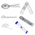 PVC Protractor Medical Goniometer Angle Ruler For Joint Bend Measure Fitness Equipment