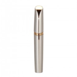Painless Eyebrow Hair Remover Portable Eyebrow Trimmer Razor Lipstick-Sized Eyebrow Epilator Facial Hair Shaver